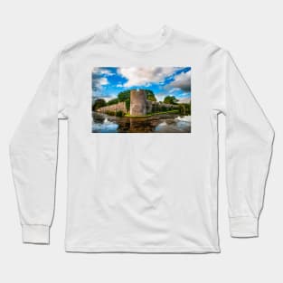 The Walls of the Bishop's Palace, Wells Long Sleeve T-Shirt